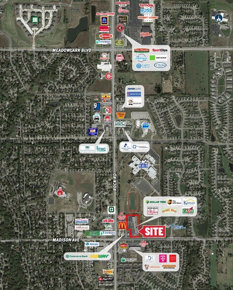 More Photos Of 620 N Rock Rd, Derby Storefront Retail Office For Lease