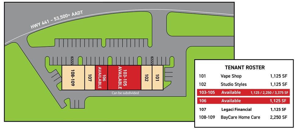 More Photos Of 1450 E North Blvd, Leesburg General Retail For Lease