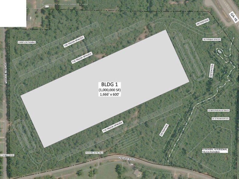 More Photos Of 480 Tomochichi, Griffin Warehouse For Lease