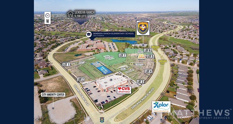 More Photos Of The Shops at Sendera Ranch 13951 Sendera Ranch Blvd, Haslet Storefront For Sale