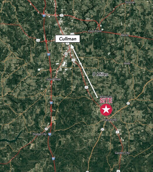 More Photos Of 760 Main NE st, Hanceville Land For Lease