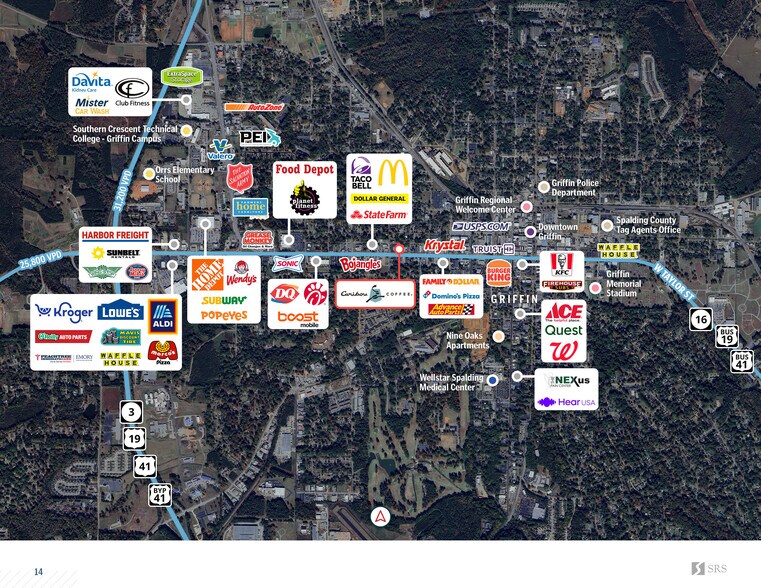 More Photos Of 721 W Taylor St, Griffin Fast Food For Sale