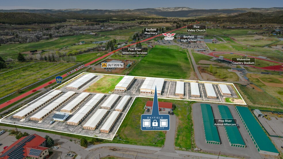 More Photos Of 416 County Road 501, Bayfield Self Storage For Sale