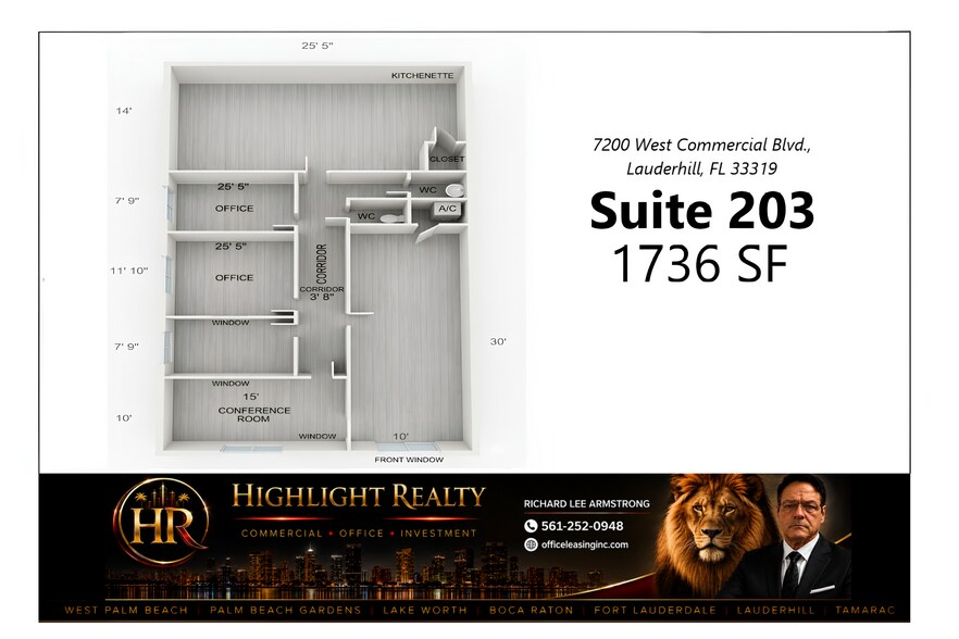 More Photos Of 7100 W Commercial Blvd, Lauderhill Unknown For Lease