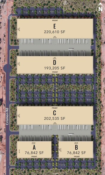 More Photos Of 3437 S Crismon Rd, Mesa Distribution For Lease