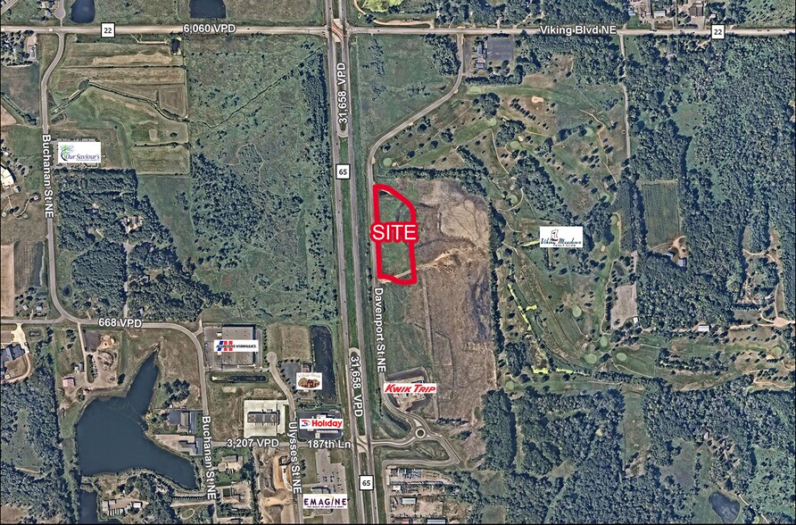 Primary Photo Of Hwy 65 & Davenport St NE, East Bethel Land For Sale