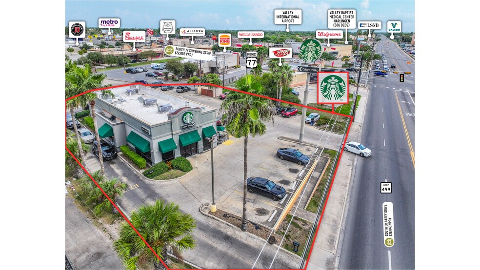 More Photos Of 1521 N Ed Carey Dr, Harlingen Freestanding For Sale