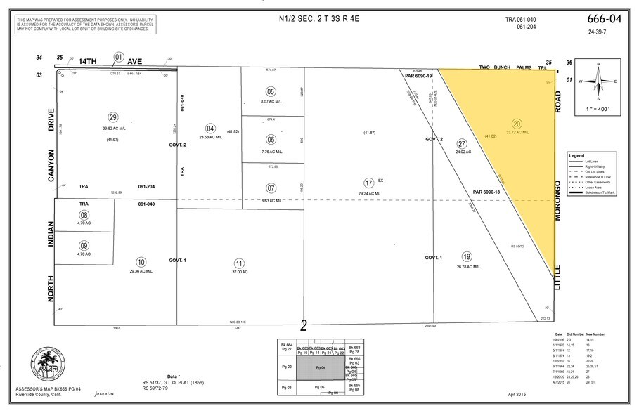 More Photos Of Little Morongo Rd @ Two Bunch Palms, Desert Hot Springs Land For Sale