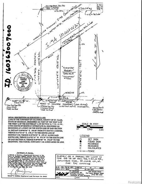 More Photos Of 7700 Fred W. Moore Hwy, Columbus Township Land For Sale