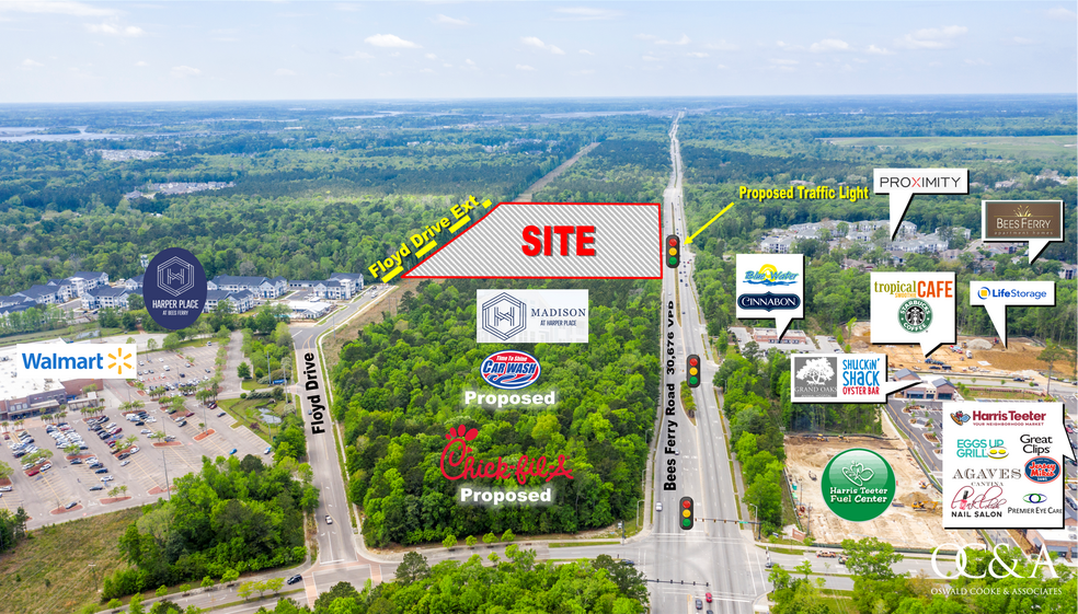 More Photos Of Bees Ferry Rd & Proximity Dr, Charleston General Retail For Lease