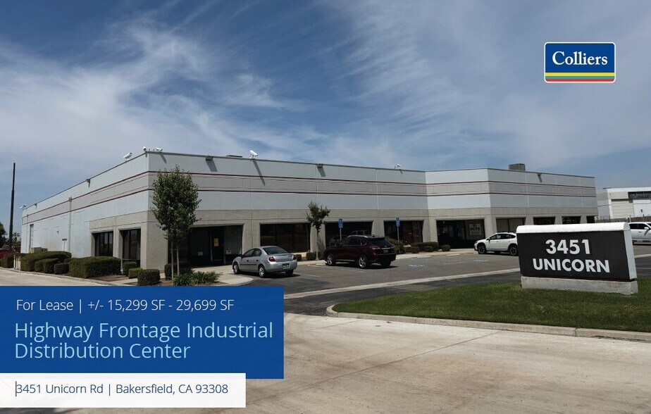 Primary Photo Of 3451 Unicorn Rd, Bakersfield Warehouse For Lease