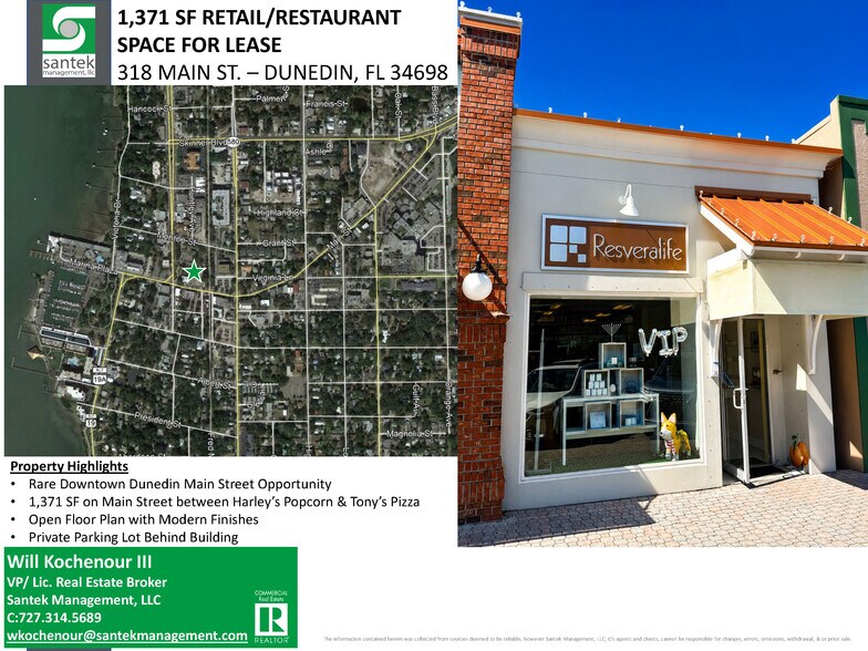 More Photos Of 318 Main St, Dunedin General Retail For Lease