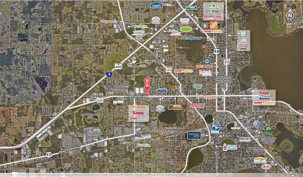 More Photos Of 1825 W Memorial Blvd, Lakeland Auto Dealership For Lease