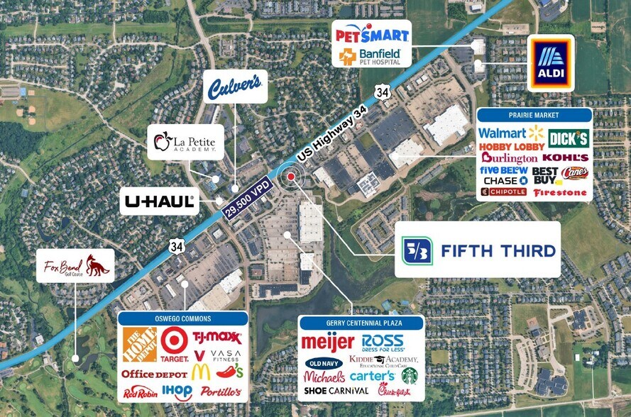 More Photos Of 2660 Us Highway 34, Oswego Bank For Sale