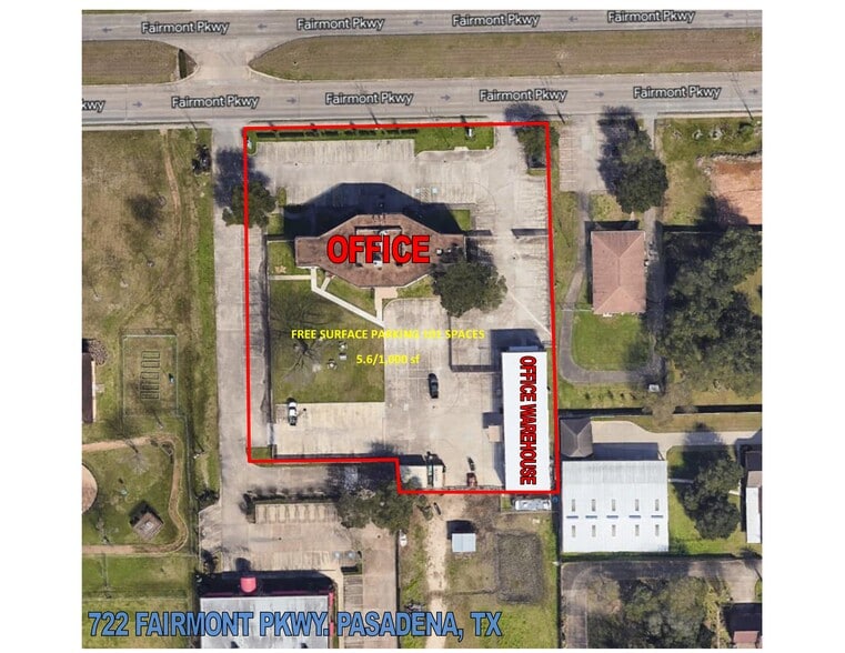 More Photos Of 722 Fairmont Pky, Pasadena Warehouse For Lease
