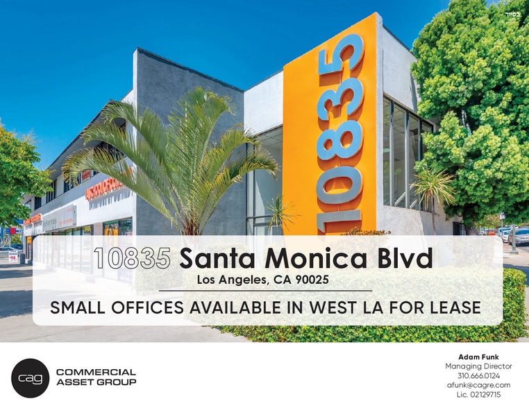 Primary Photo Of 10835-10841 Santa Monica Blvd, Los Angeles Office For Lease