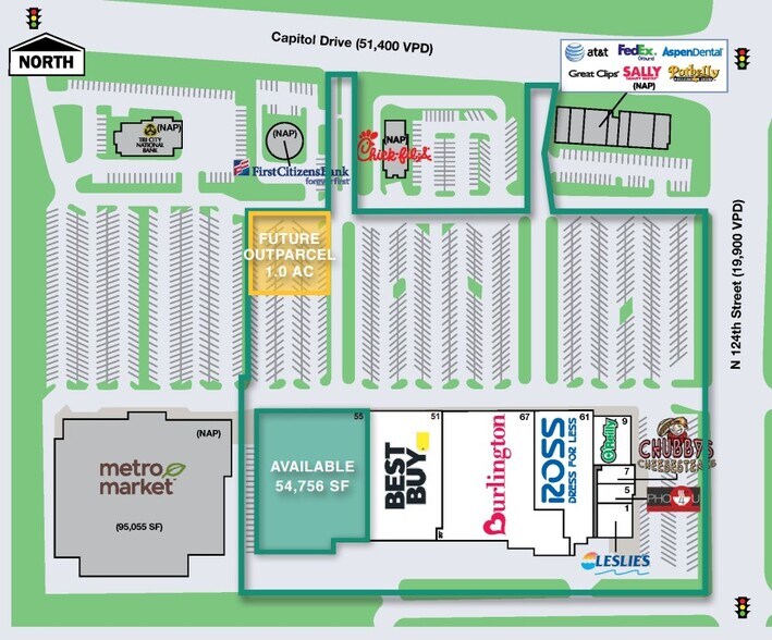 Primary Photo Of SWC Capitol Dr & 124th St, Brookfield Land For Sale