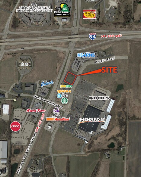 Primary Photo Of 555 Wright Rd, Johnson Creek Freestanding For Lease