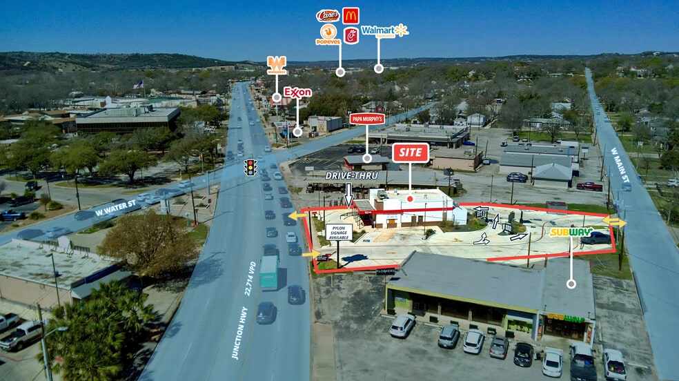 More Photos Of 236 Junction Hwy, Kerrville Fast Food For Lease