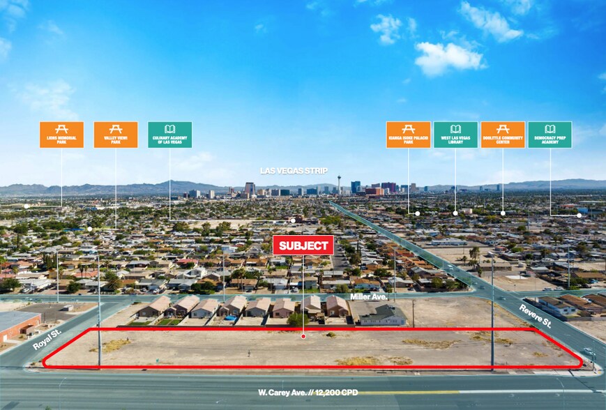 More Photos Of Carey Ave, North Las Vegas Land For Sale