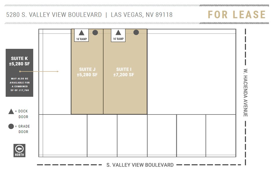 More Photos Of 5280 S Valley View Blvd, Las Vegas Warehouse For Lease