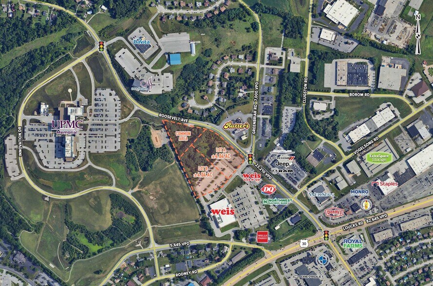 More Photos Of 1800 Roosevelt Ave, York Land For Lease