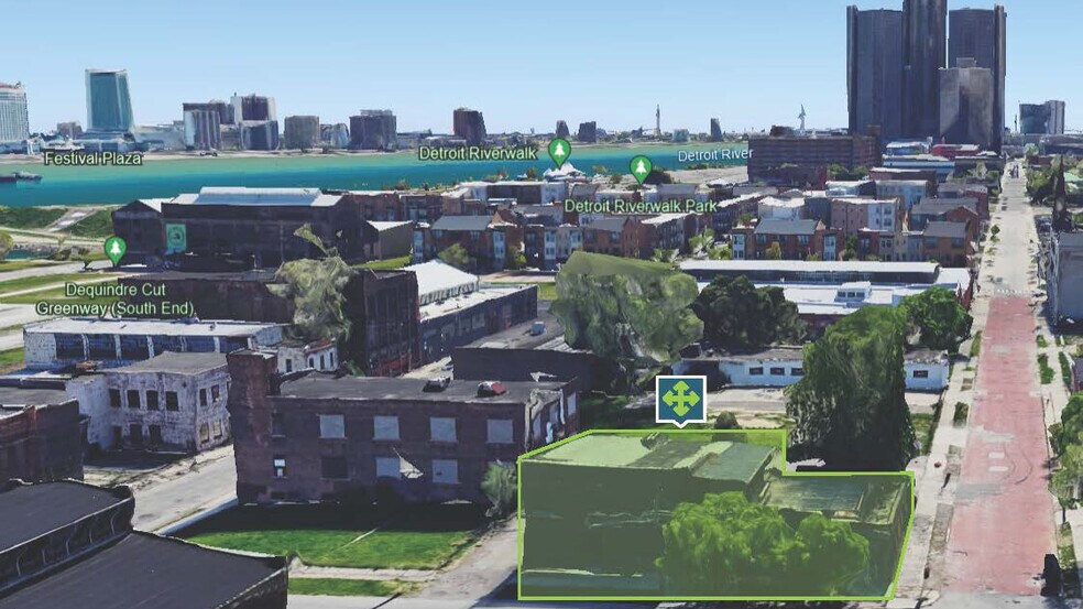 More Photos Of 289 Saint Aubin St, Detroit Freestanding For Sale