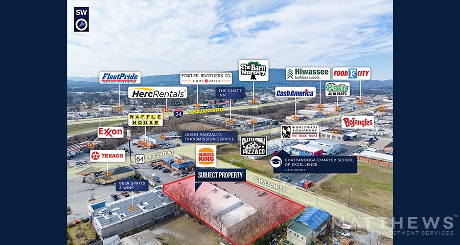 More Photos Of 2038 S Willow St, Chattanooga Storefront For Sale