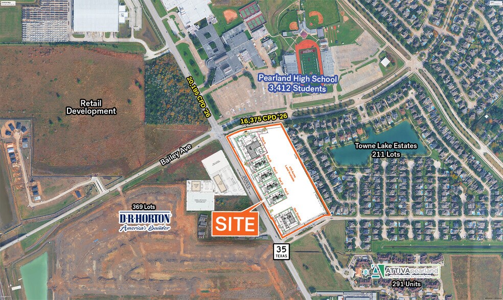 Primary Photo Of Hwy 35 & Oiler Dr, Pearland Land For Lease