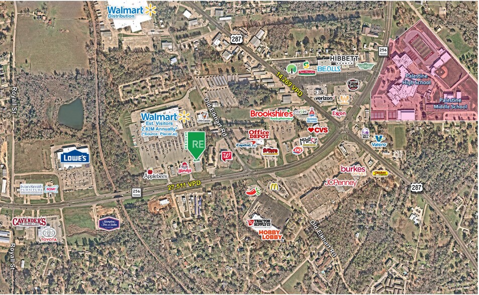 More Photos Of 2213 S Loop 256, Palestine Storefront For Lease