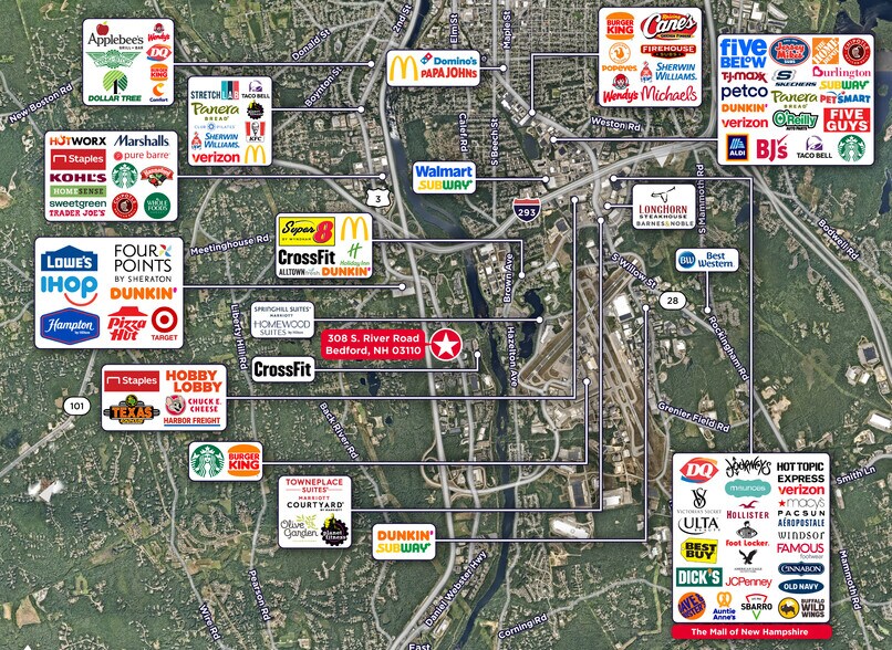 More Photos Of 308 S River Rd, Bedford Distribution For Lease