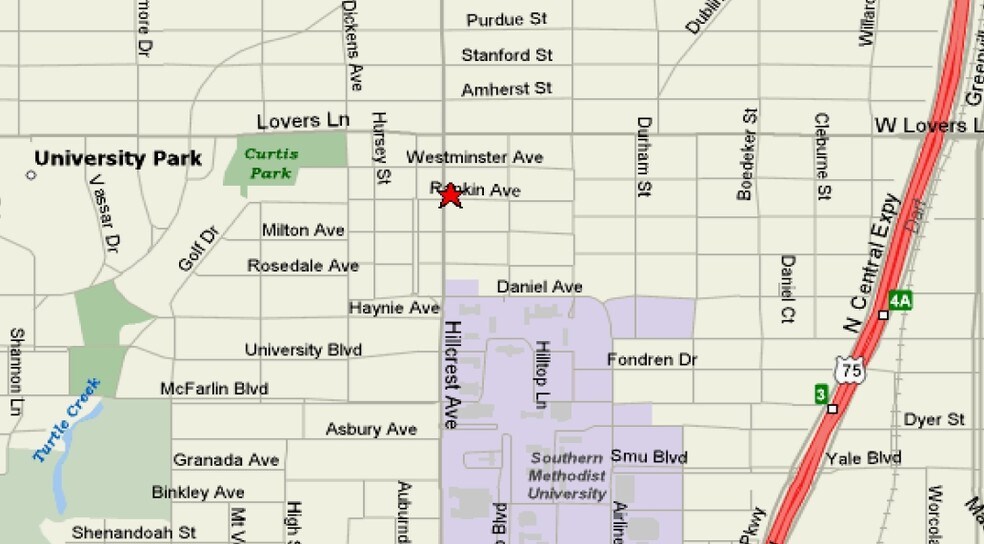 More Photos Of 6915-6933 Hillcrest Ave, Dallas Storefront For Lease