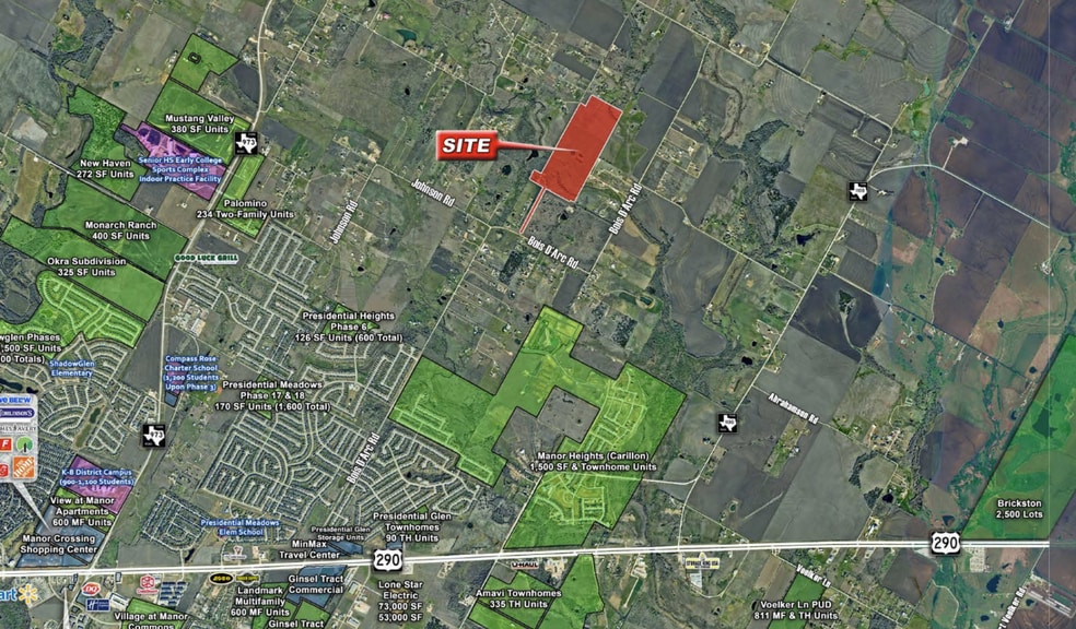 Primary Photo Of 14734 Bois D Arc Rd, Manor Land For Sale