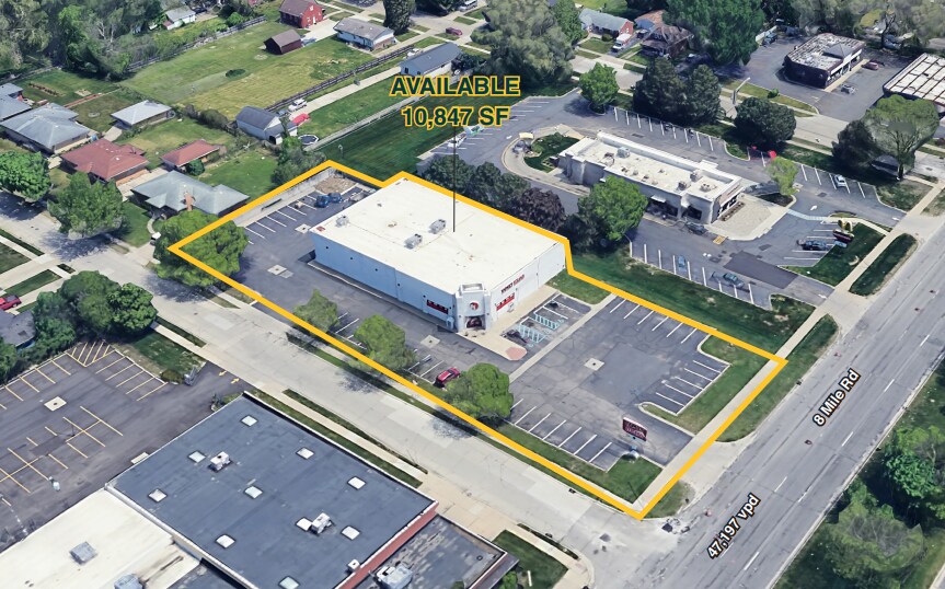 Primary Photo Of 4803 E 8 Mile Rd, Warren Freestanding For Lease