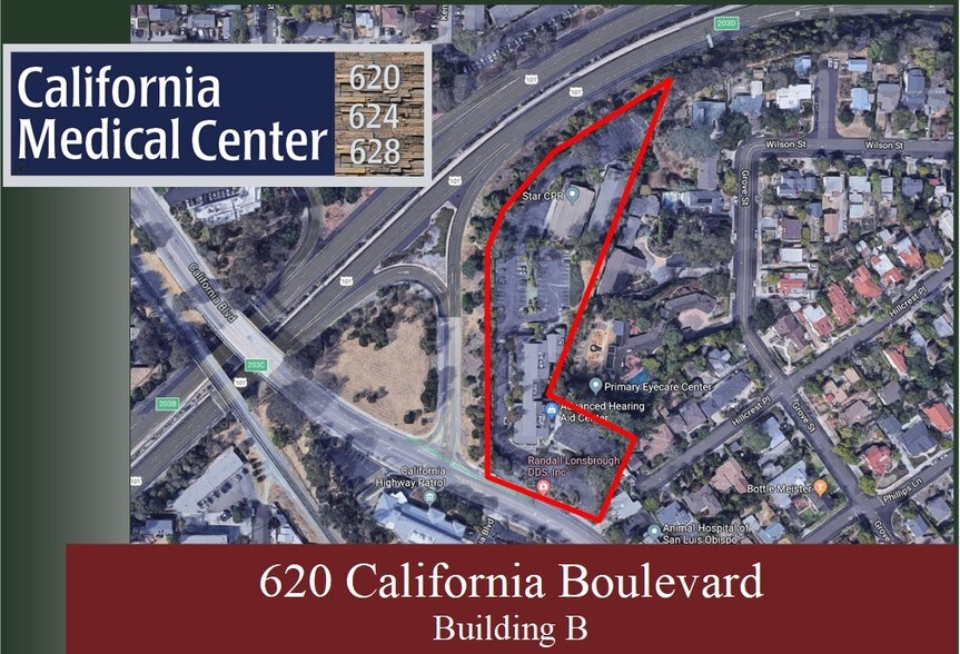 More Photos Of 628 California Blvd, San Luis Obispo Medical For Lease