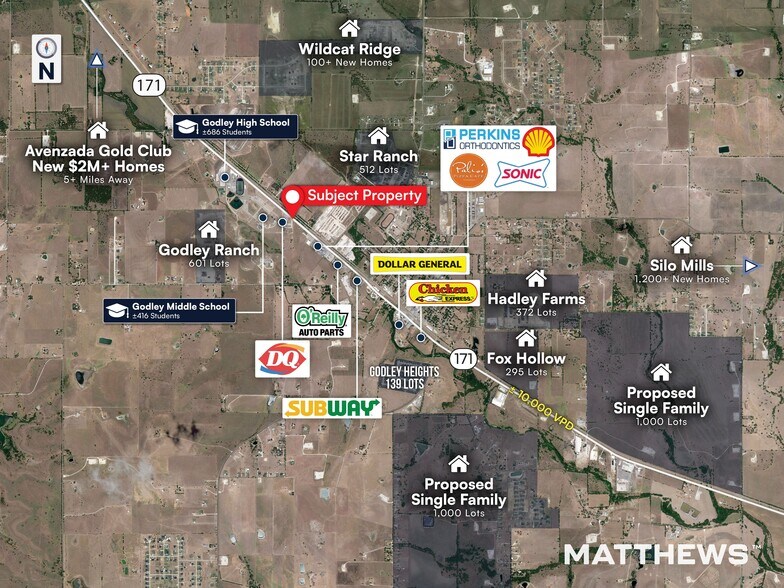 More Photos Of 9101 N Highway 171, Godley Freestanding For Lease