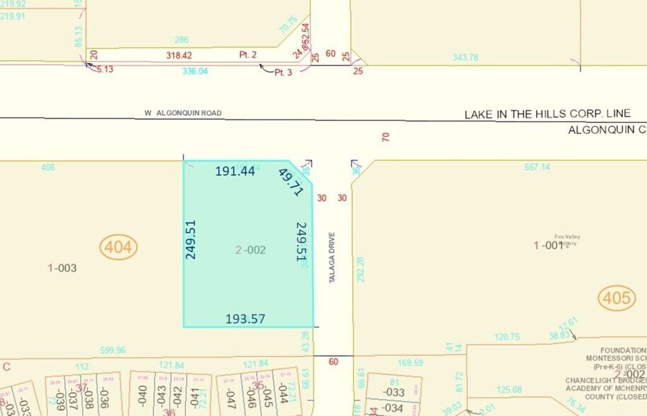 More Photos Of SWC Talaga & Algonquin Rd, Algonquin Land For Sale