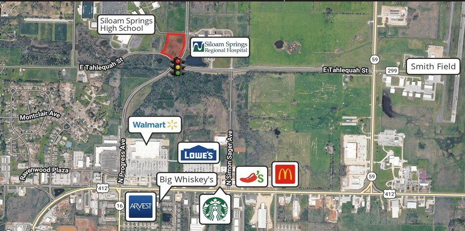 Primary Photo Of 4.14 Acres N Progress Avenue, Siloam Springs Land For Sale