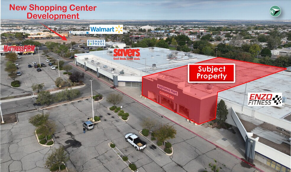 Primary Photo Of 3621-3901 Menaul NE, Albuquerque General Retail For Lease