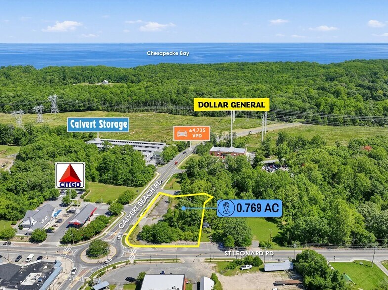 More Photos Of 5010 Saint Leonard Rd, Saint Leonard Land For Sale
