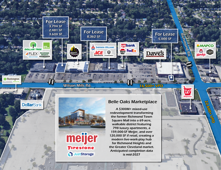 More Photos Of 5100-5222 Wilson Mills Rd, Richmond Heights Unknown For Lease