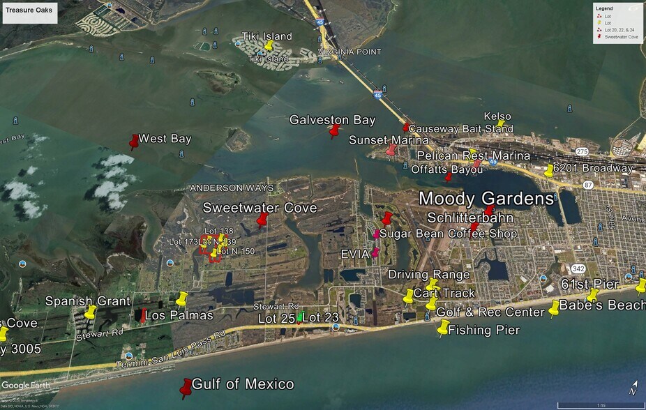 More Photos Of 11625 Zingelmann Rd, Galveston Land For Sale