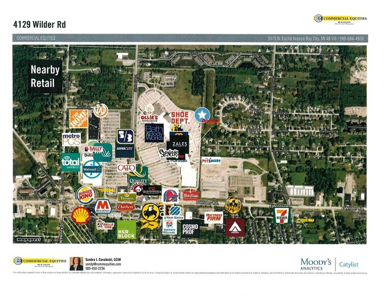 More Photos Of 4129 Wilder Rd, Bay City General Retail For Sale