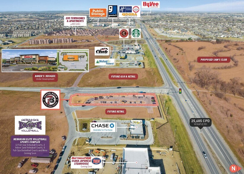 More Photos Of 18236 Evans St, Elkhorn General Retail For Sale