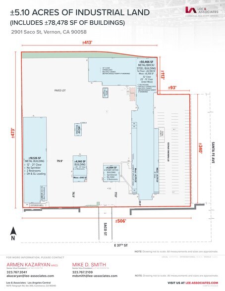 More Photos Of 2901 Saco St, Vernon Land For Lease