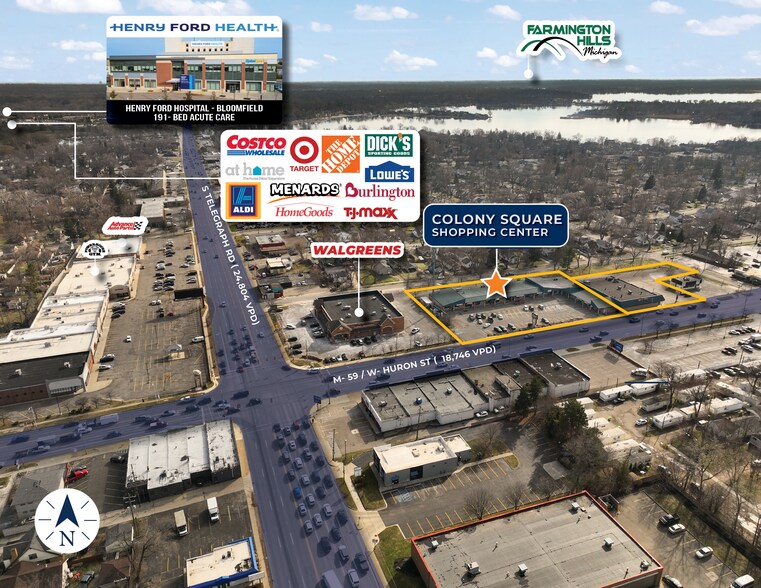 More Photos Of 931-981 W Huron St, Waterford Freestanding For Sale