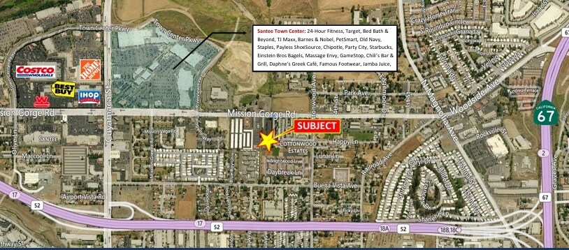 More Photos Of 10201 Mission Gorge Rd, Santee Unknown For Lease