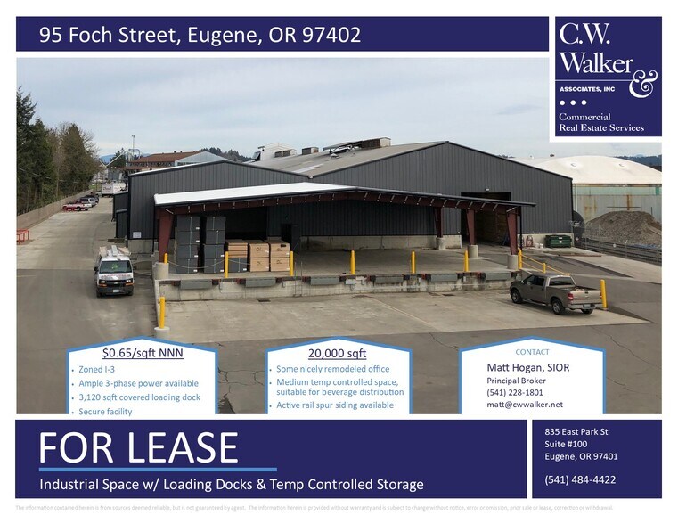 Primary Photo Of 95 Foch St, Eugene Warehouse For Lease