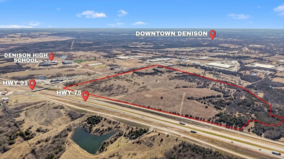 More Photos Of 4105 N Highway 91, Denison Land For Sale