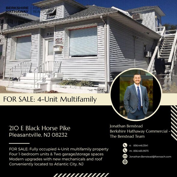 Primary Photo Of 210 E Black Horse Pike, Pleasantville Multifamily For Sale